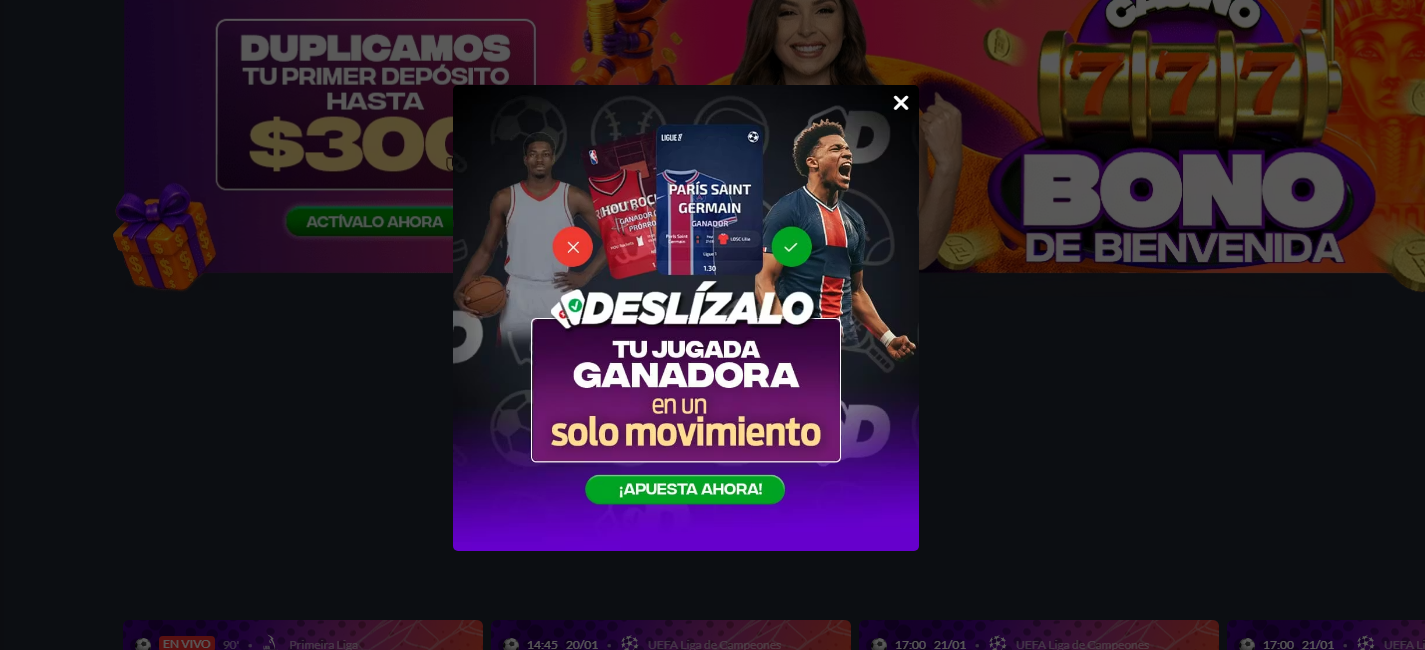 juegaenlinea bono parlays