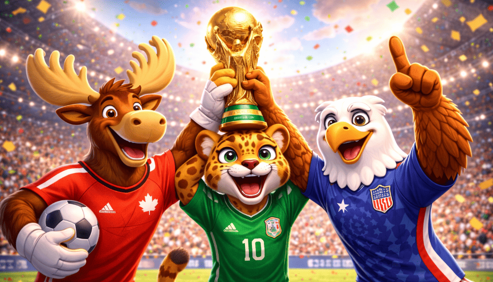 mascotas del mundial 2026