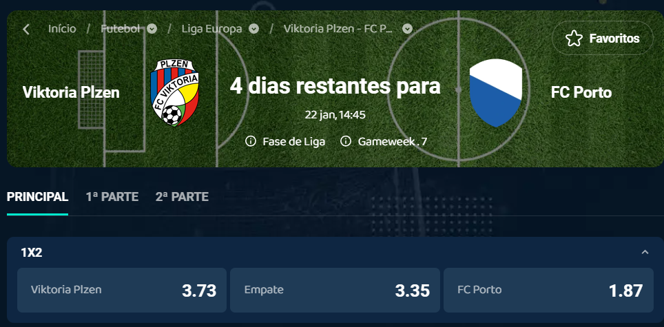 lebull viktoria plzen vs porto