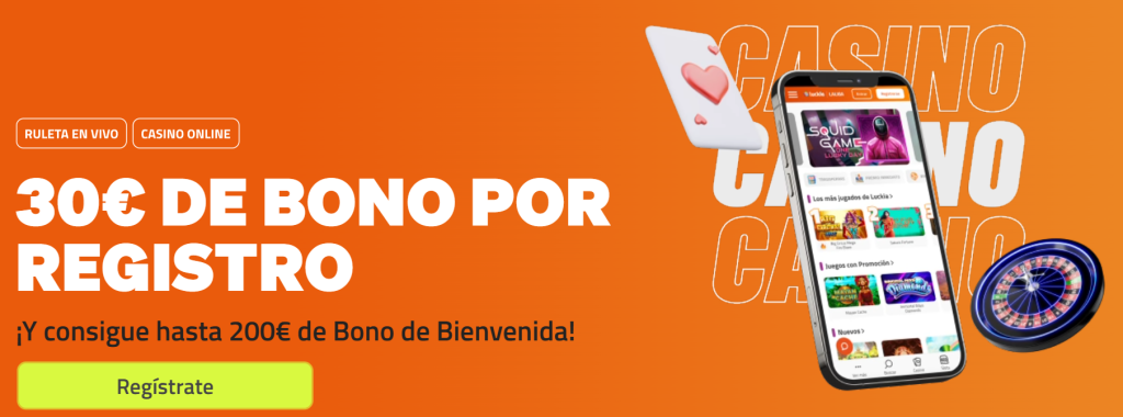 luckia casino bono sin deposito