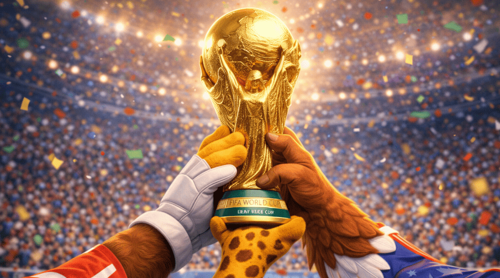 las mascotas del mundial