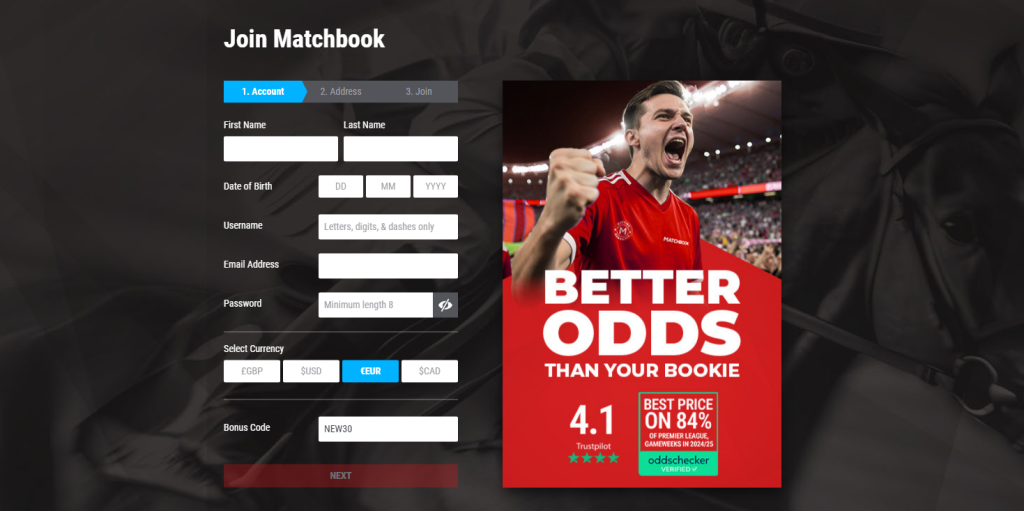 matchbook registration