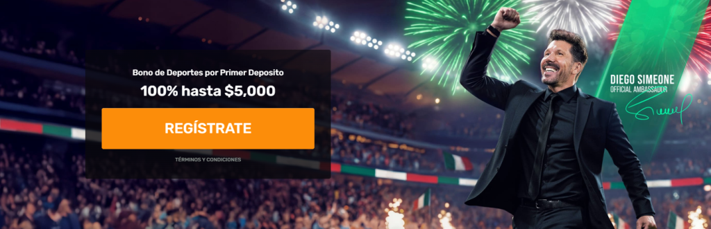 Captura de CampoBet mostrando mercados de apuestas para la Liga MX.