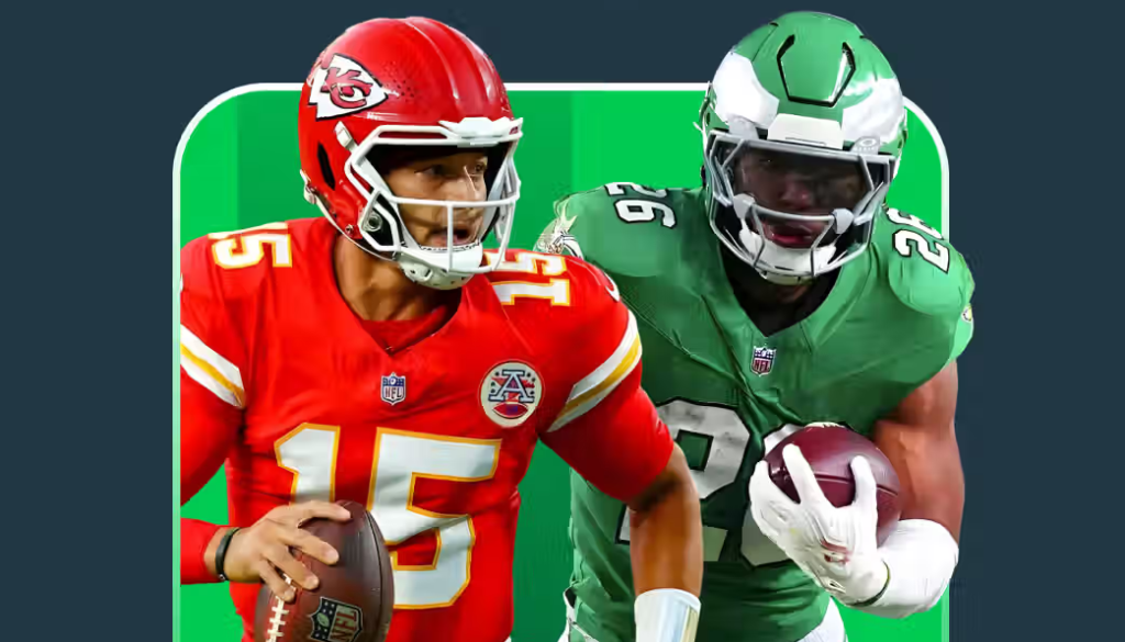 Jugadores de la NFL en los Playoffs con promoción de pago anticipado de Stake Paraguay.