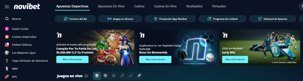novibet bono apuestas deportivas
