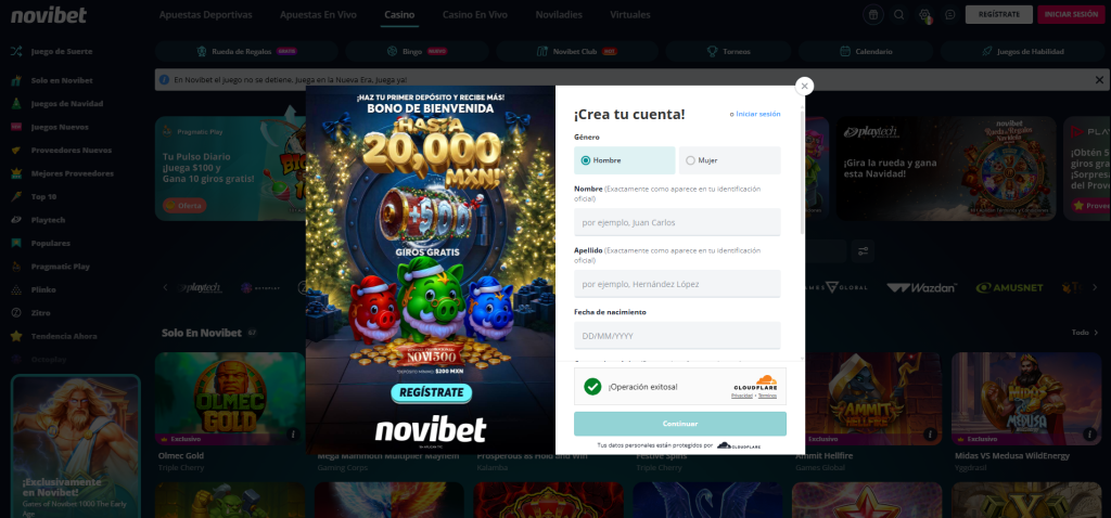 novibet como retirar dinero