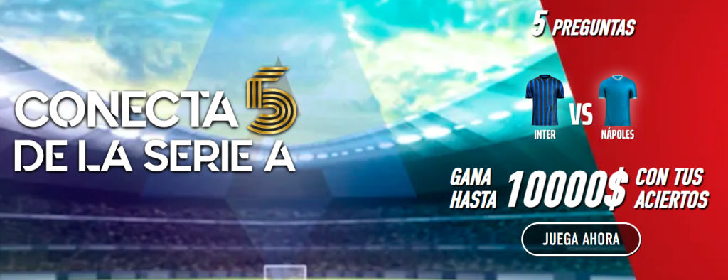 sportium conecta 5 inter nápoles