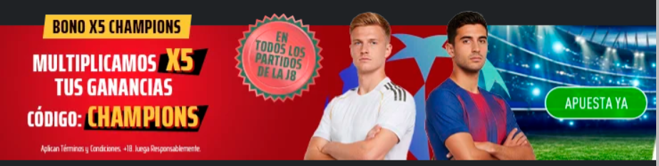 sportiumbet bono x5 jornada 8