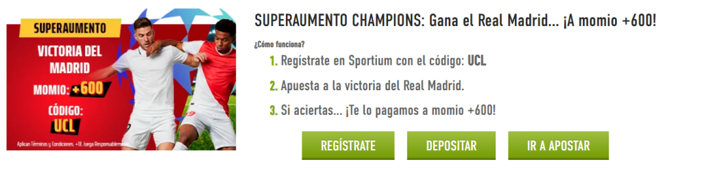 sportiumbet madrid vs mónaco