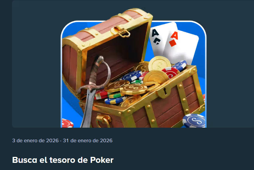 stake busca tesoro poker