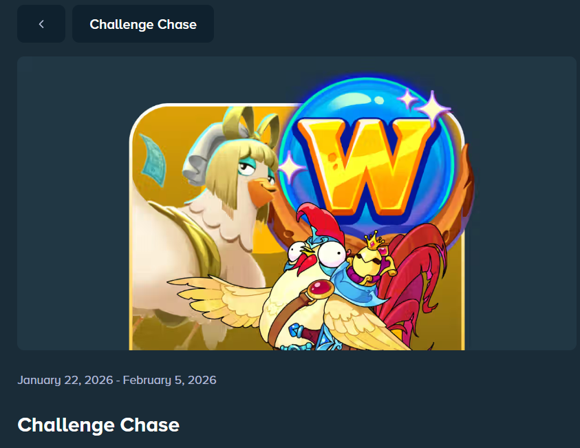 stake challenge chase