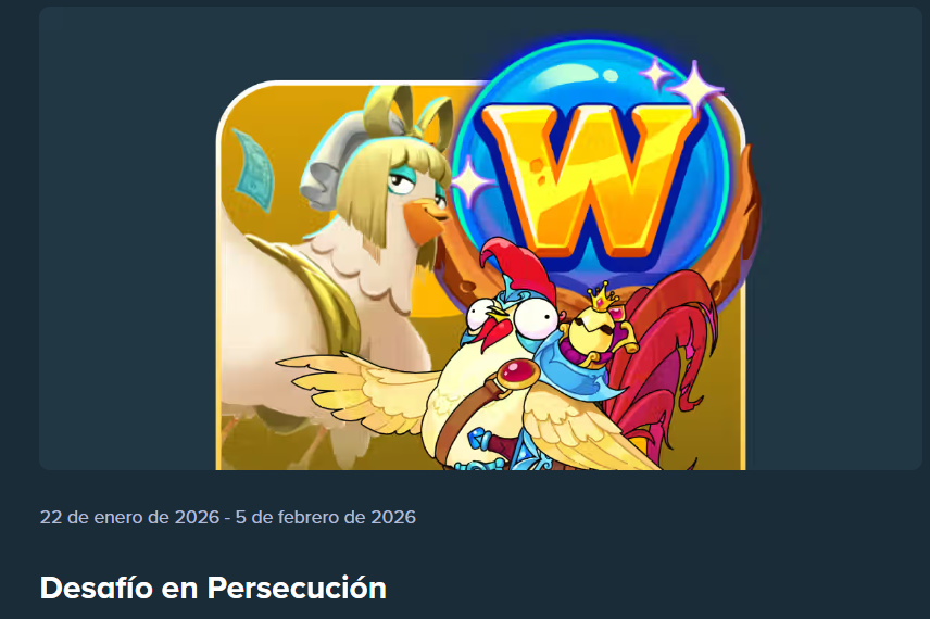 stake desafío en persecución