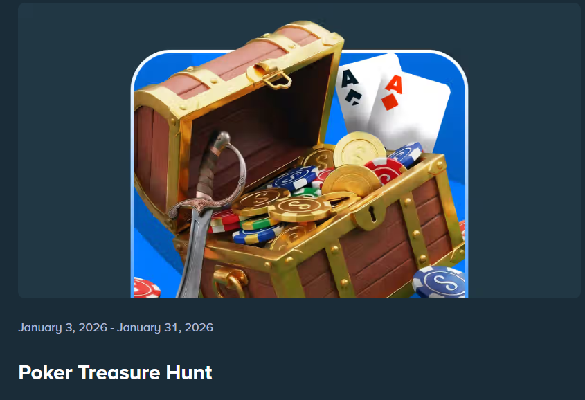 stake poker treasure hunt