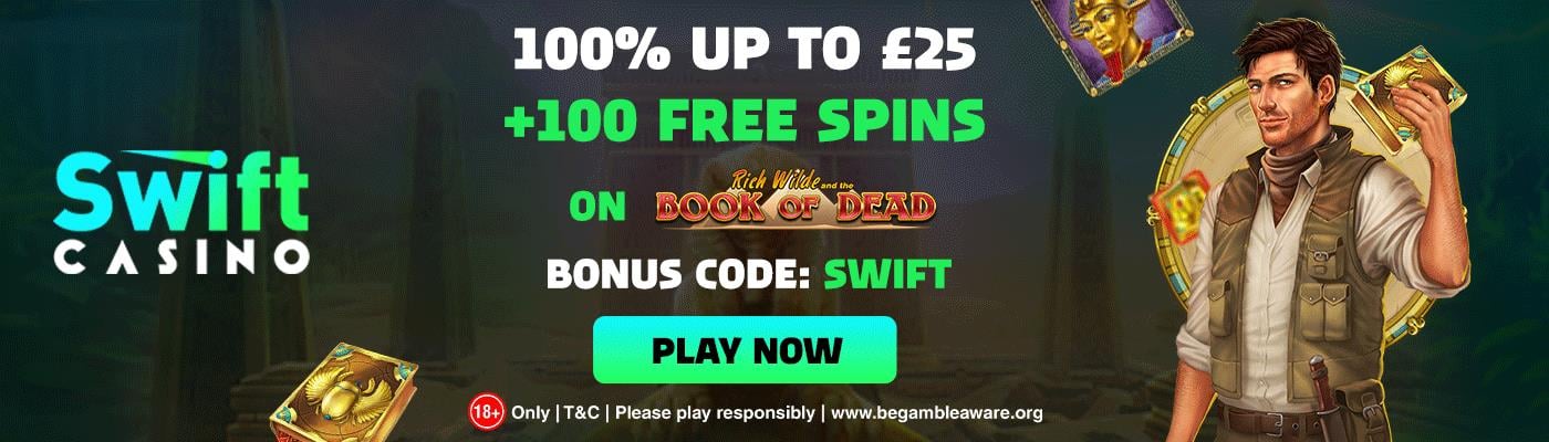 swift casino banner bonus uk