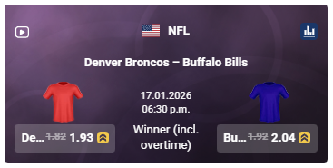 tonybet broncos vs bills