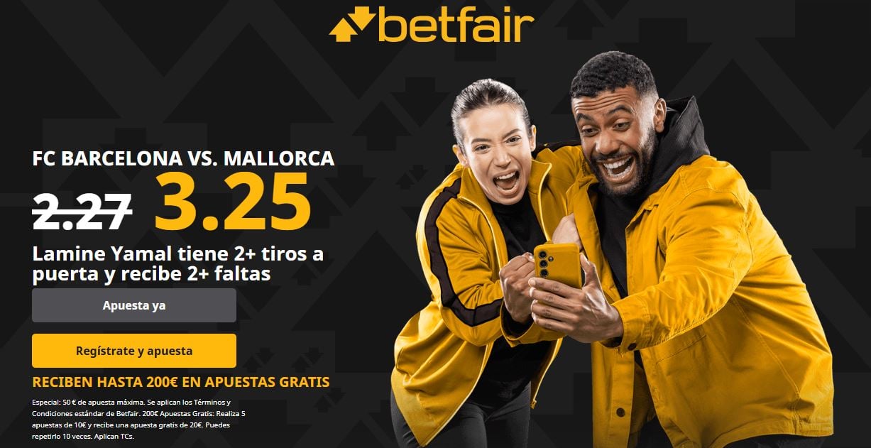 Betfair Supercuota Barcelona vs Mallorca