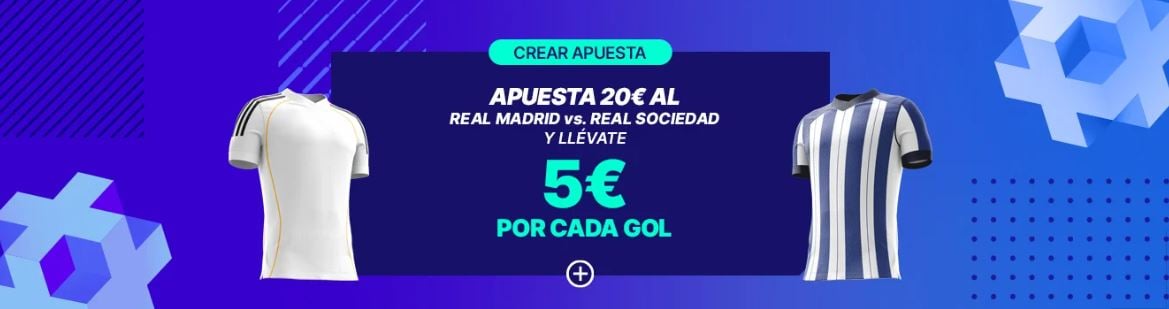 Kirolbet Real Madrid vs Real Sociedad