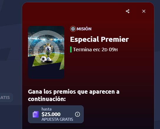 betano misión especial premier