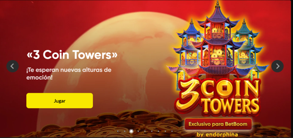 betboom 3 coin towers