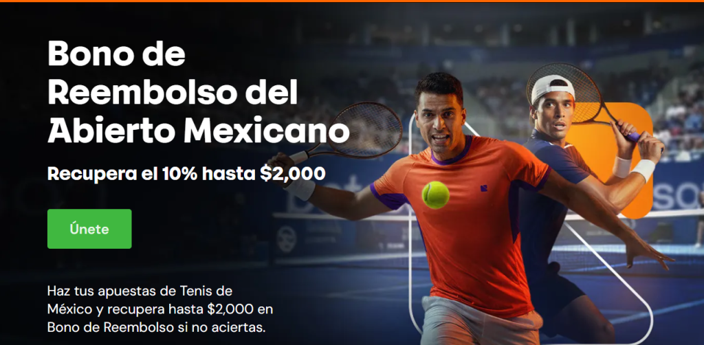 betsson bono abierto mexicano