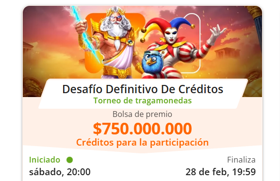 betsson desafío definitivo créditos