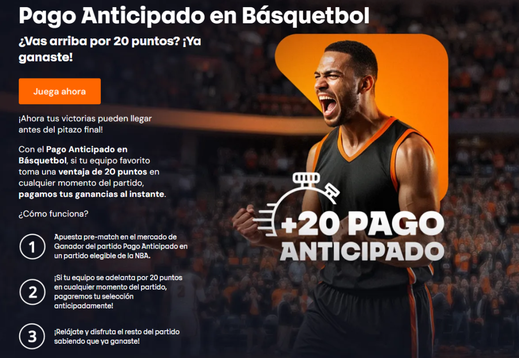  betsson pago anticipado basquetbol
