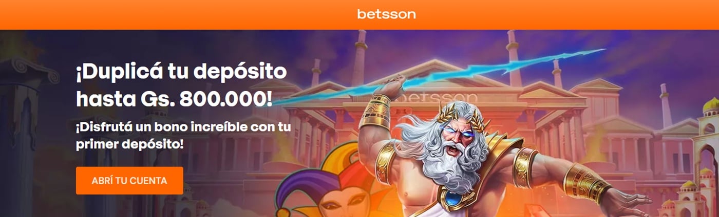 betsson bonus paraguay