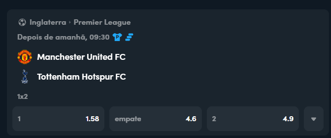 blaze manchester united x tottenham