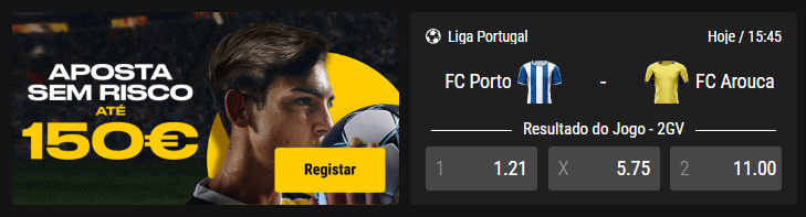 bwin porto vs arouca