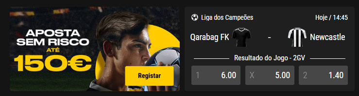 bwin qarabag vs newcastle