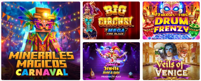 mejores slots carnaval kirolbet