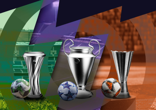 Trofeos para completar la Misión Europa en Betano.