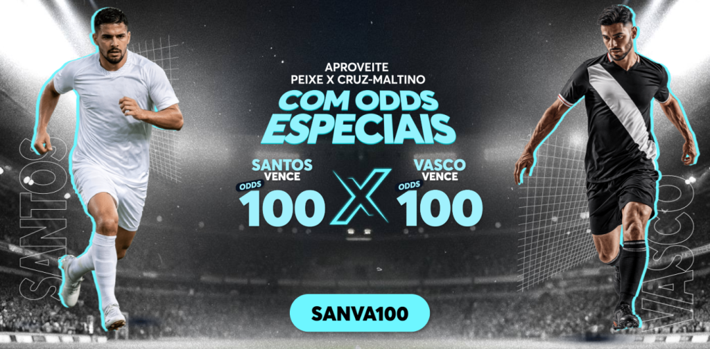 odds especiais vasco vs santos