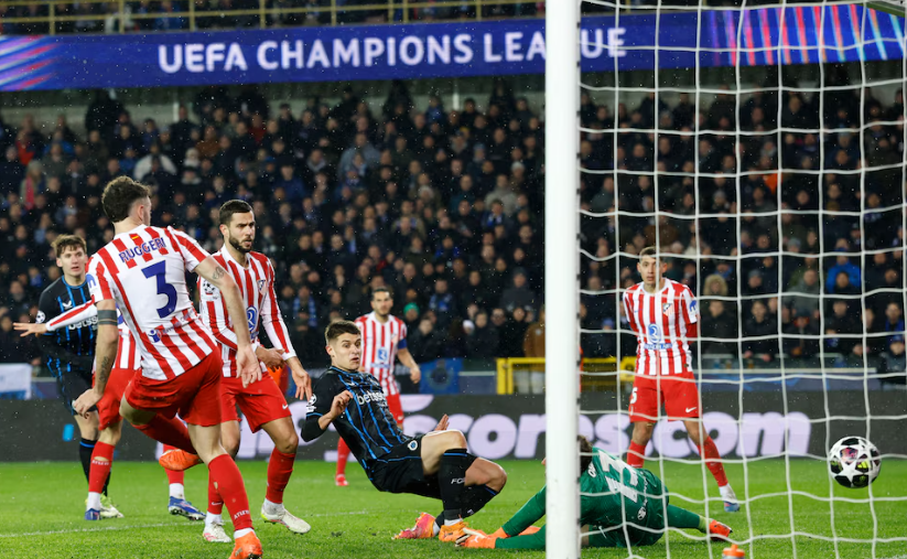 Pronóstico Atlético de Madrid vs Brujas en Novibet Ecuador.