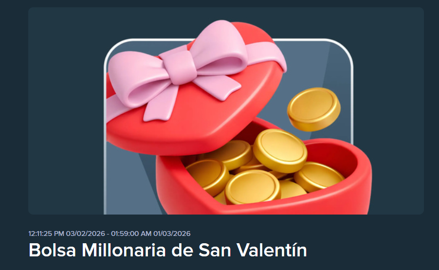 stake bolsa millonaria san valentín