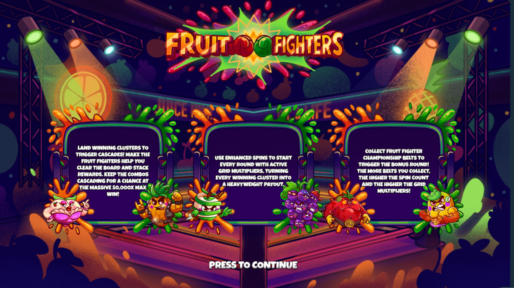 stake fruit fighters