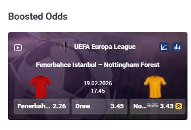 tonybet fenerbahce vs nottingham forest
