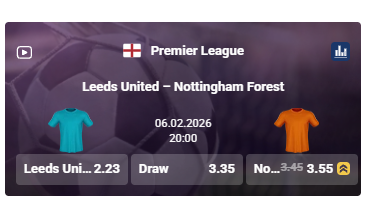 tonybet leeds vs nottingham forest