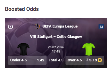 tonybet stuttgart vs celtic