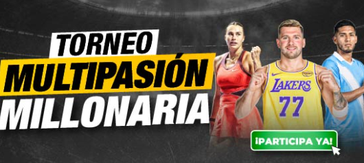 Jugador de baloncesto de la NBA, previa del Torneo Multipasión Millonaria en DoradoBet Perú con premios de 8,000 soles.