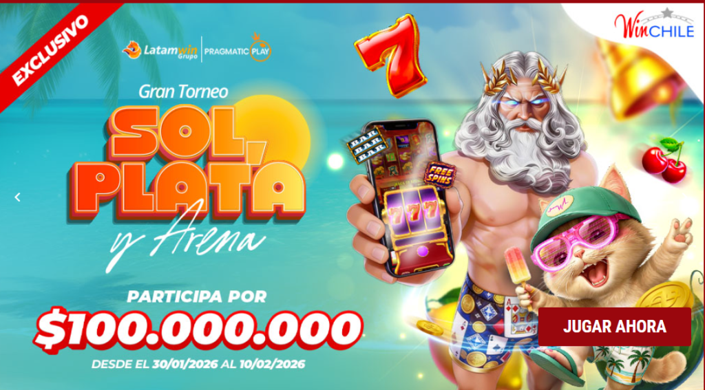 winchile sol plata y arena