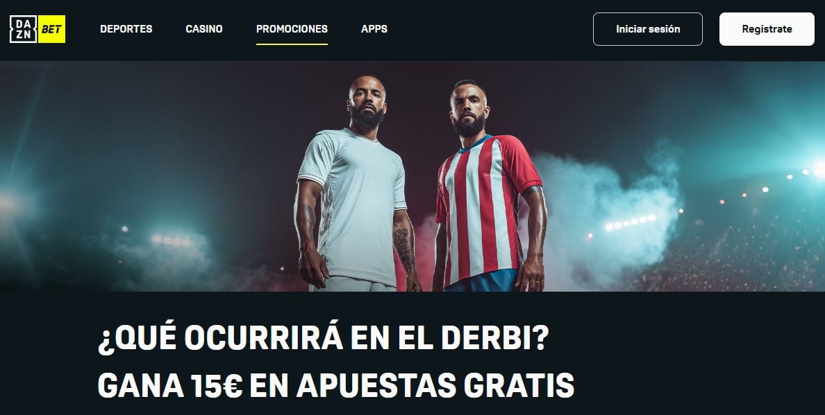 DAZN Bet Real Madrid vs Atlético derbi madrileño
