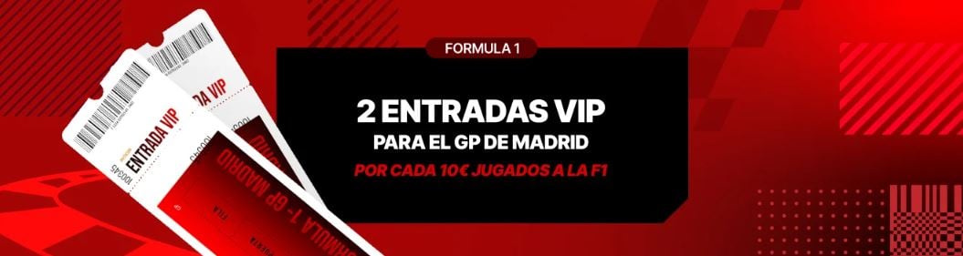 Kirolbet Entradas VIP Formula 1 GP Madrid