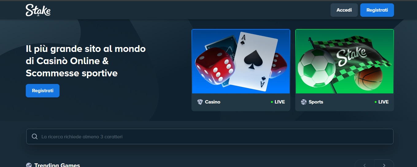 Requisiti di Puntata Stake