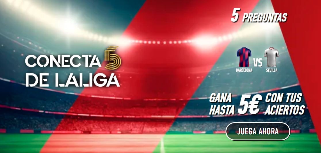 Sportium Conecta 5 Barcelona vs Sevilla