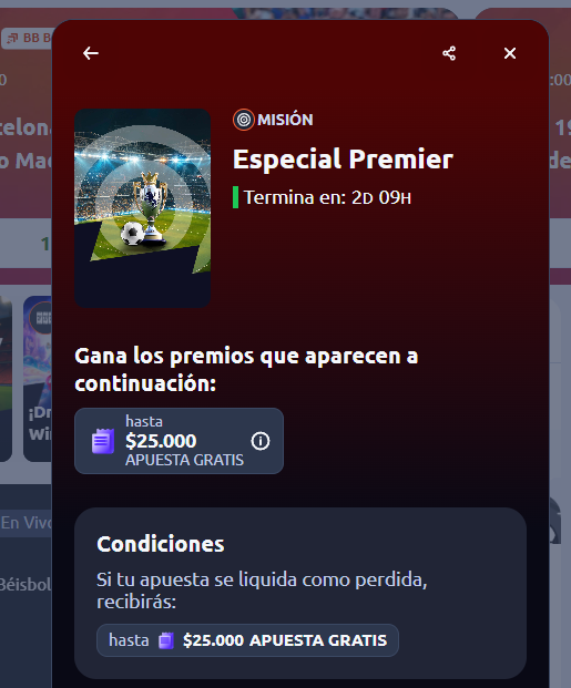 betano especial premier