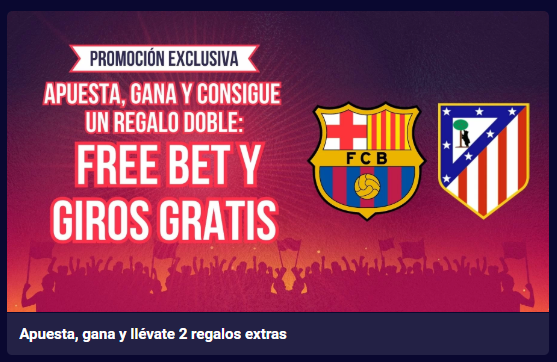 betsala promoción barcelona vs atlético