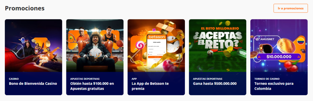 betsson codigos promocionales