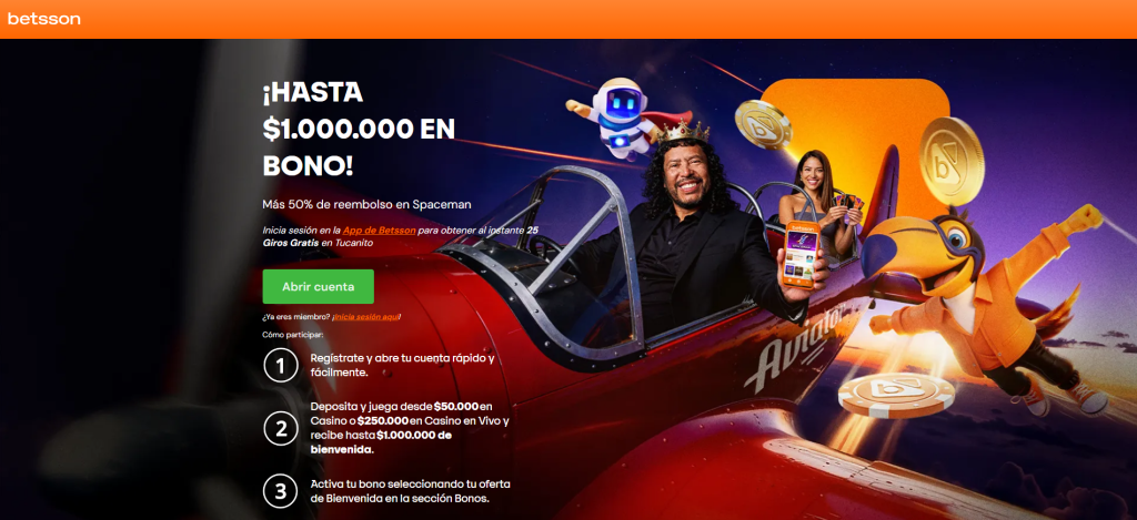 betsson promociones en colombia