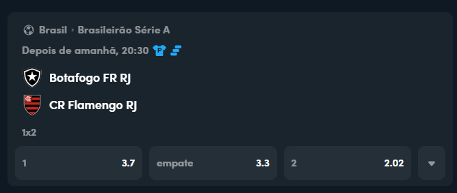 blaze botafogo x flamengo